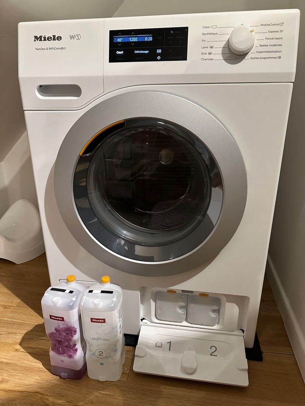 Pack 6 cartouches TwinDos pour lave-linge Miele W1 Electroménager