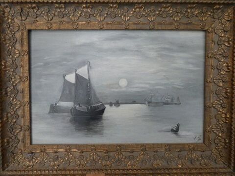 taleau marine de style clair obscur 150 Pradines (42)