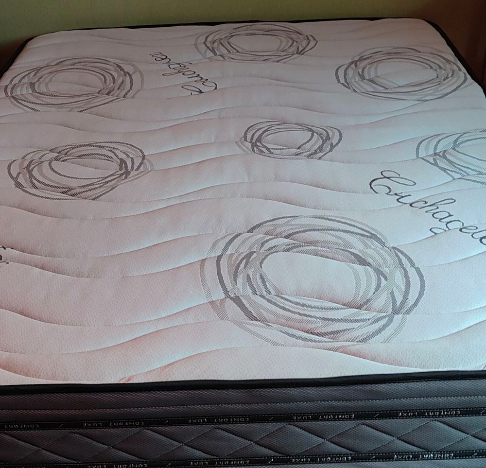 Lit blanc 140 x 190, Matelas Meubles