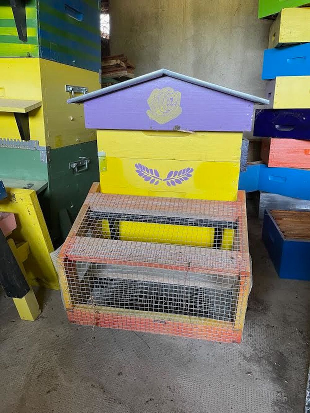 RUCHES MAT&Eacute;RIEL D APICULTURE Jardin
