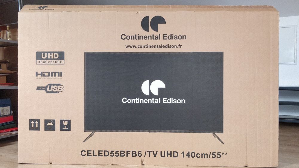 T&eacute;l&eacute;viseur 4K 55" Photos/Video/TV