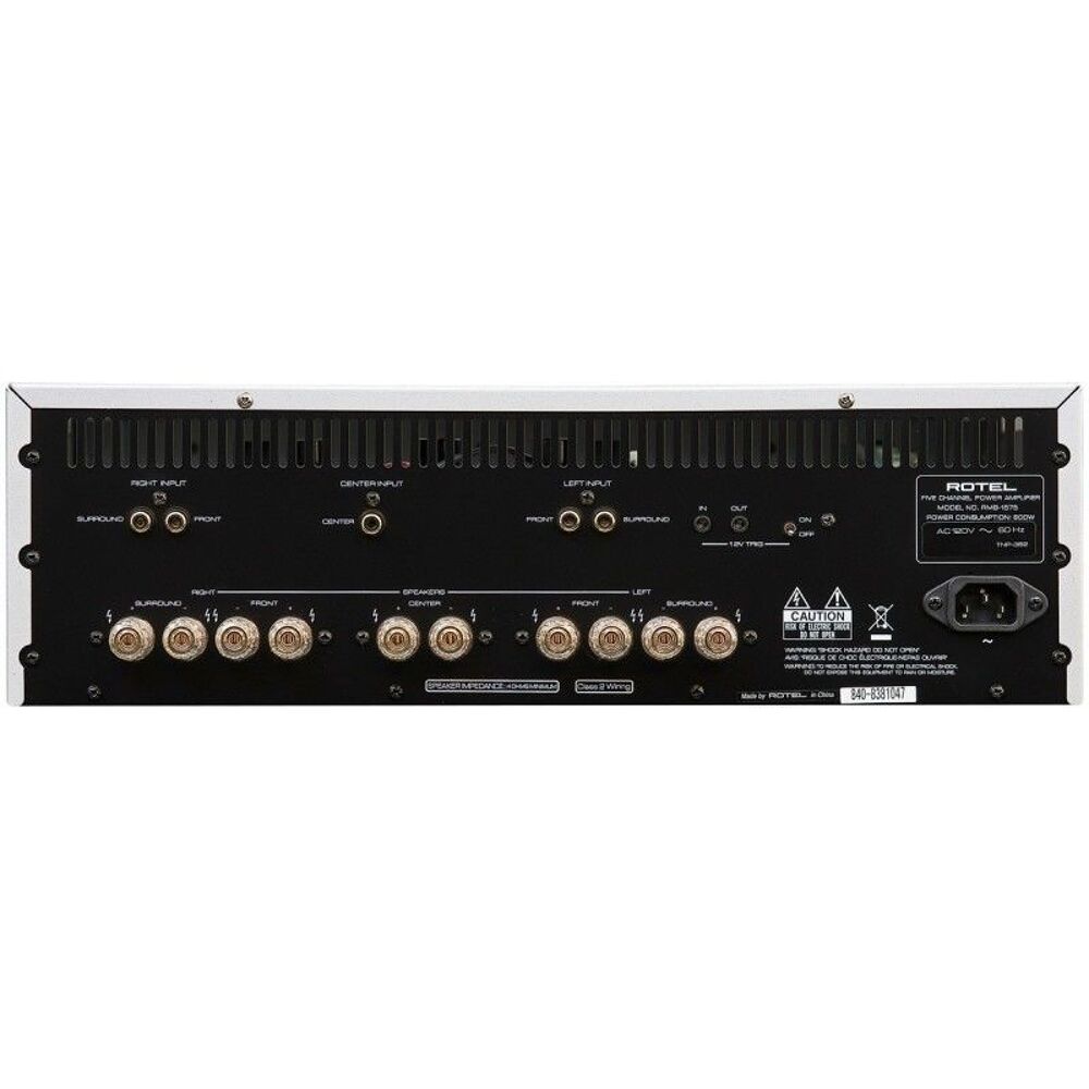 AMPLI ROTEL RMB 1575 5 X 250 W Comme neuf Audio et hifi
