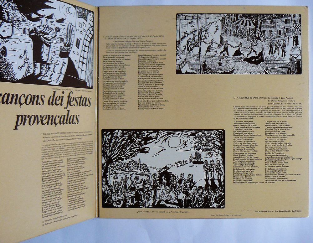 LP MONT JOIA : Cancions dei festas provencales CD et vinyles