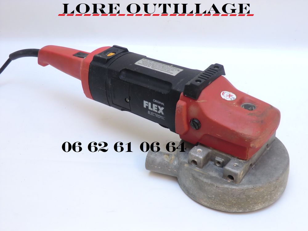 FLEX LST 803 VR - Ponceuse b&eacute;ton - Bouchardeuse Bricolage