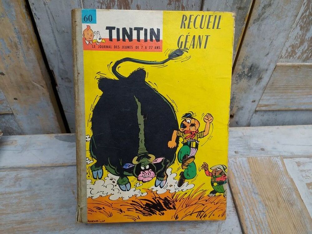Album Journal de Tintin Recueil N&deg;60 BD 786 &agrave; 805 