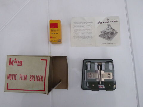 Coupeuse colleuse de film 8 mm S 8 mm et 16 mm 25 Bivres (91)
