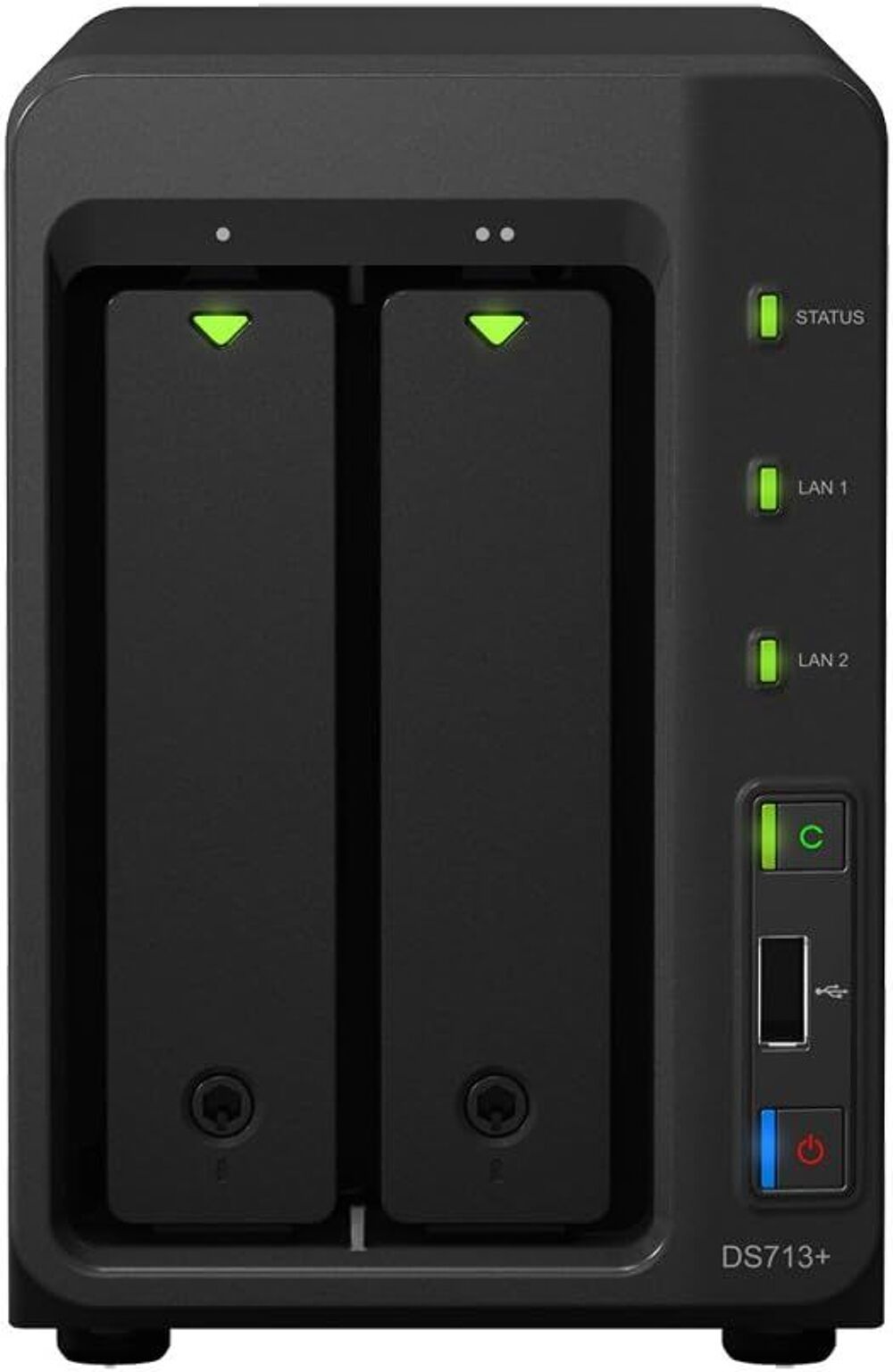 NAS Synology DS713+ Disk Station avec 4 To (2 disques 2TB WD Matériel informatique
