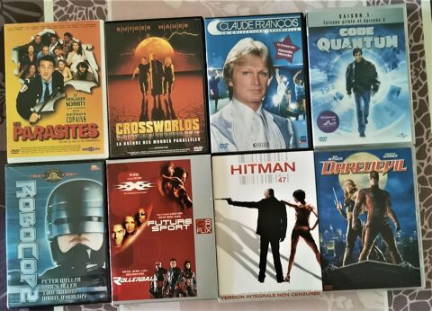 LOT DE 8 DVD VIDEO DIVERSES 3 Challans (85)