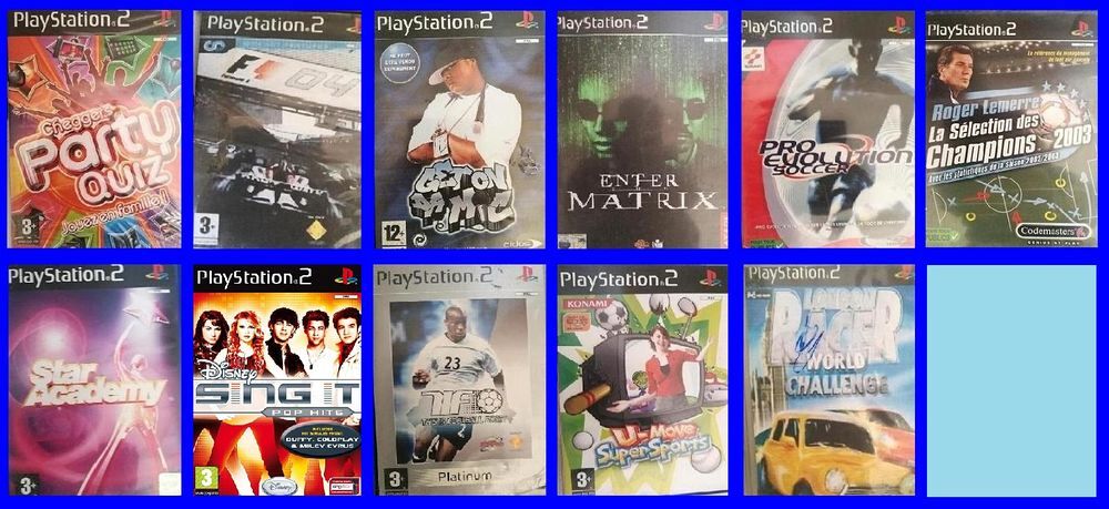 divers jeux vid&eacute;o Consoles et jeux vid�os