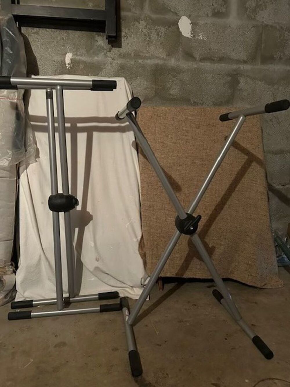 Tr&eacute;teau pliant multifonction en acier &eacute;poxy CQFD Campus anth Bricolage