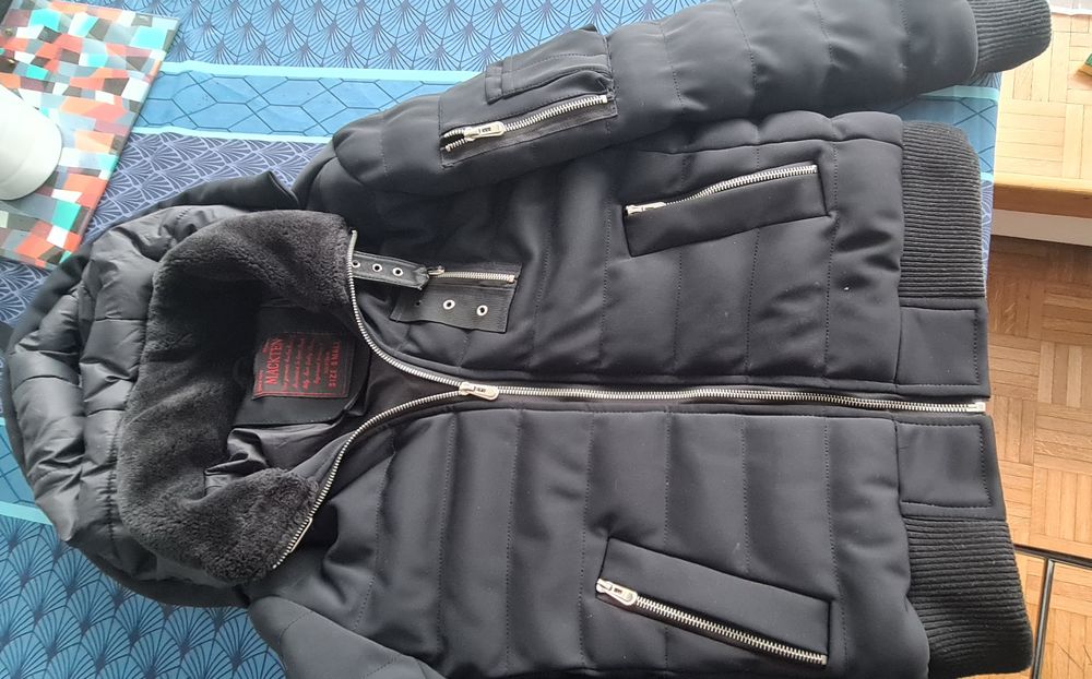 Blouson noir adulte ou jeune gar&ccedil;on Vêtements