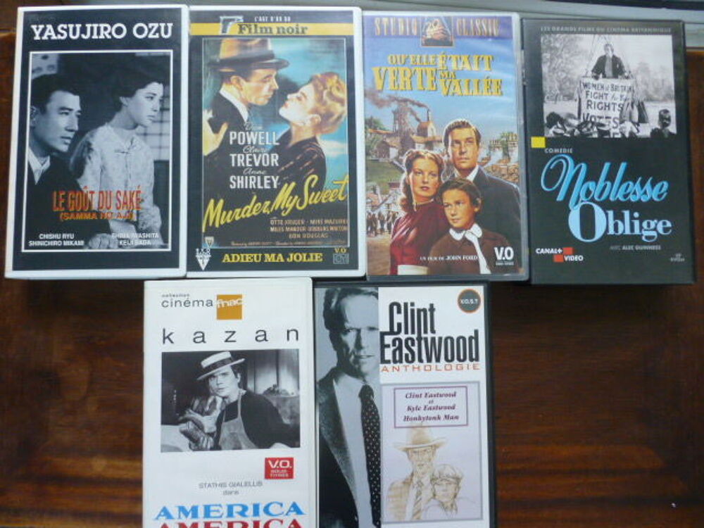 CASSETTES VHS FILMS AMERICAINS cultes
DVD et blu-ray