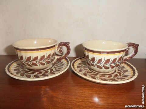 Tasses + Soucoupes HENRIOT Quimper (54) 30 Tours (37)