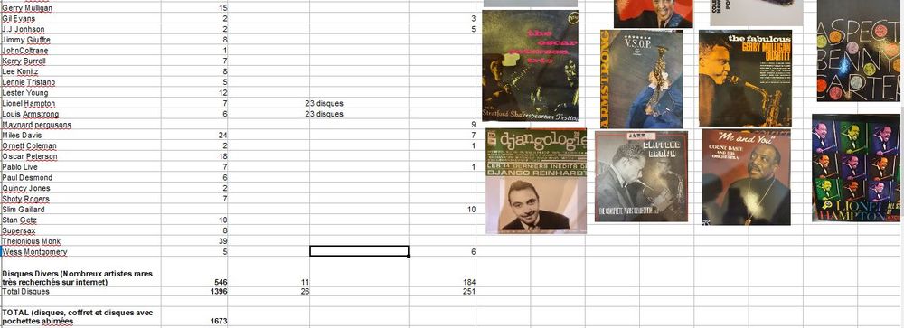 Vinyles 33 Tours JAZZ CD et vinyles