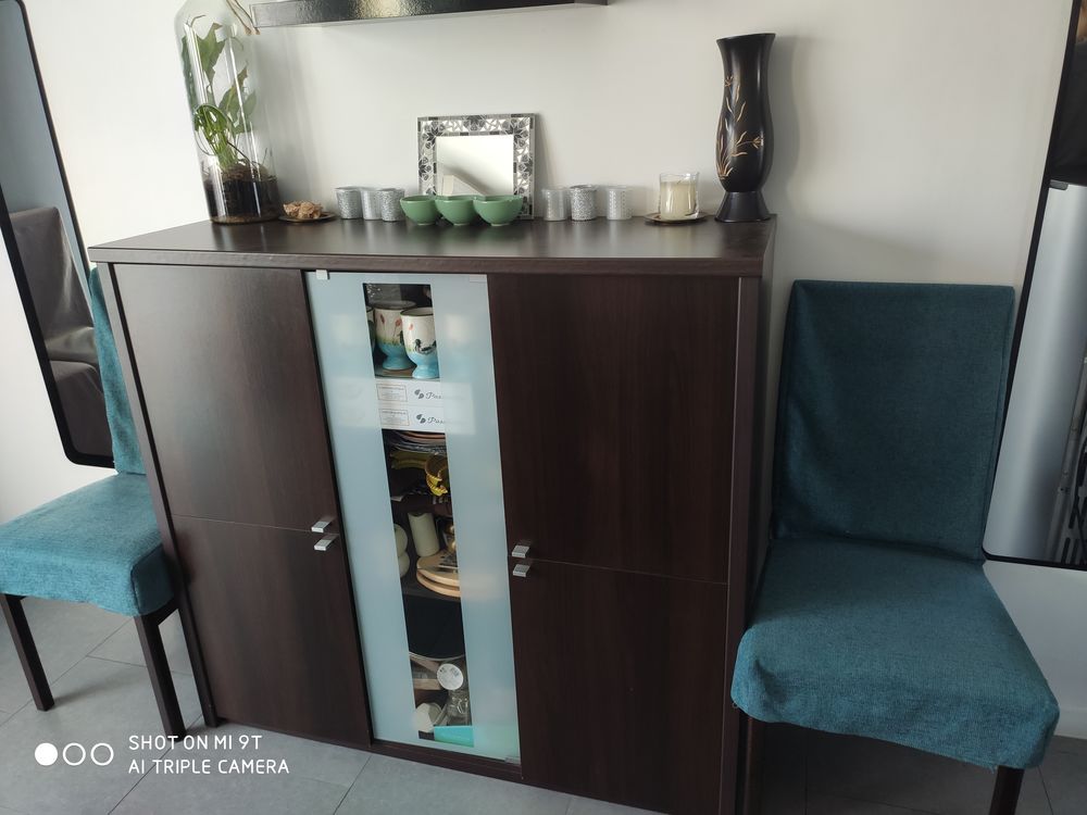 salle &agrave; manger + bahut+ 12 chaises + meuble TV Meubles