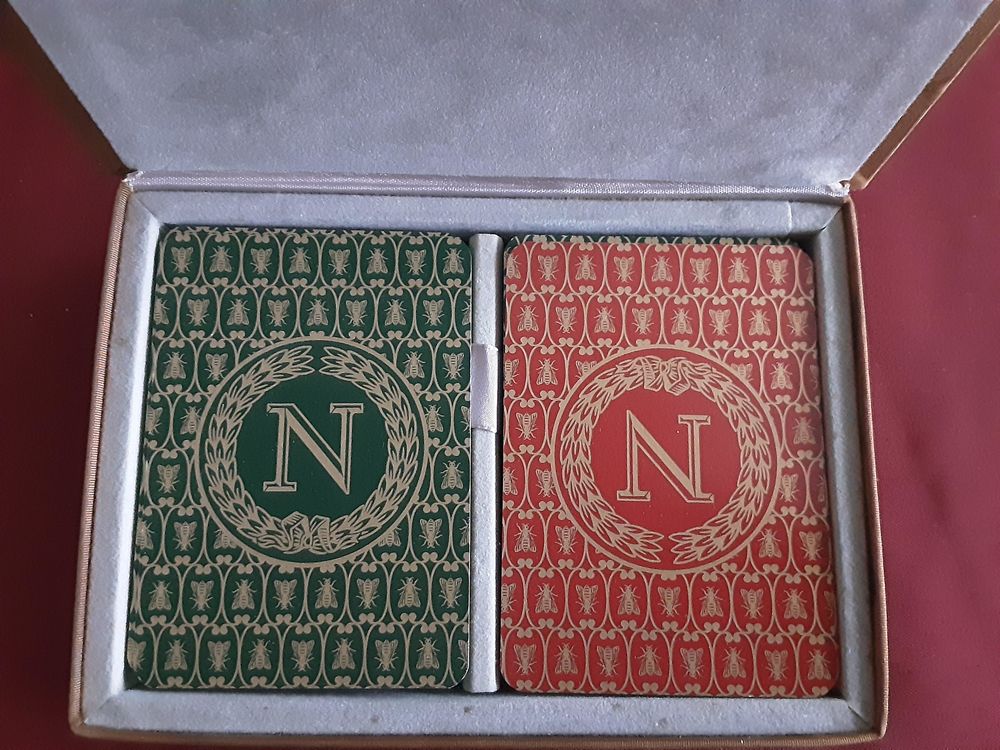 coffret de 2 jeux de 54 cartes &agrave; jouer Poker, Belote, Bridge Jeux / jouets