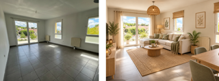 Appartement à vendre 3 pièces 55 m² Follainville-dennemont