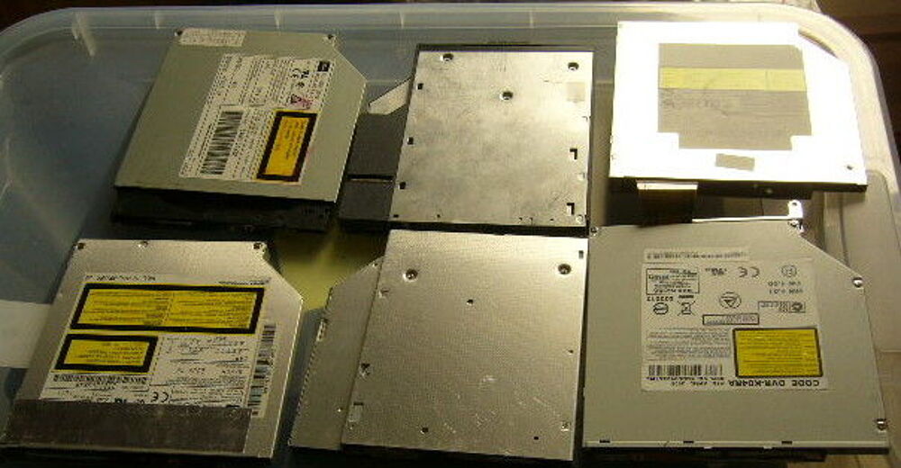lot de lecteurs cd-rom,dvd-rom graveur pc portables Matériel informatique