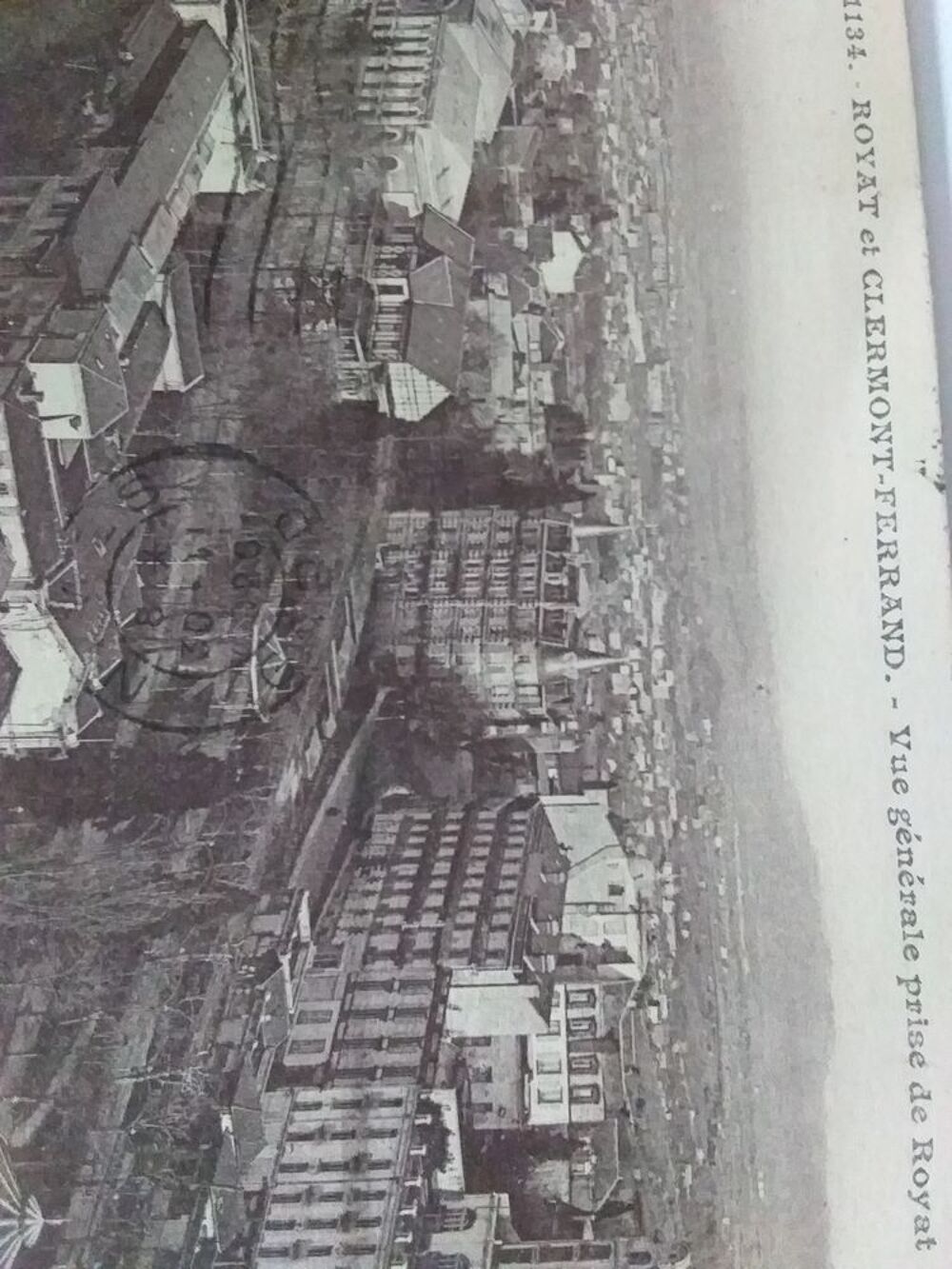 Carte postale ancienne D&eacute;partement 63 