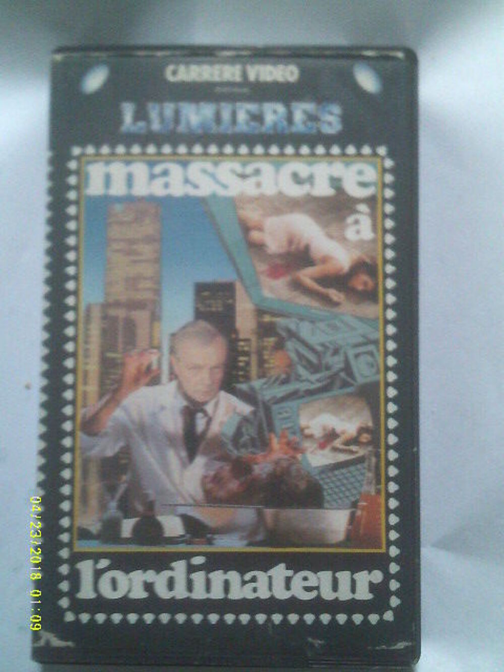 MASSACRE A L ORDINATEUR ou LA MORT AMOUREUSE ( guy marchand) DVD et blu-ray