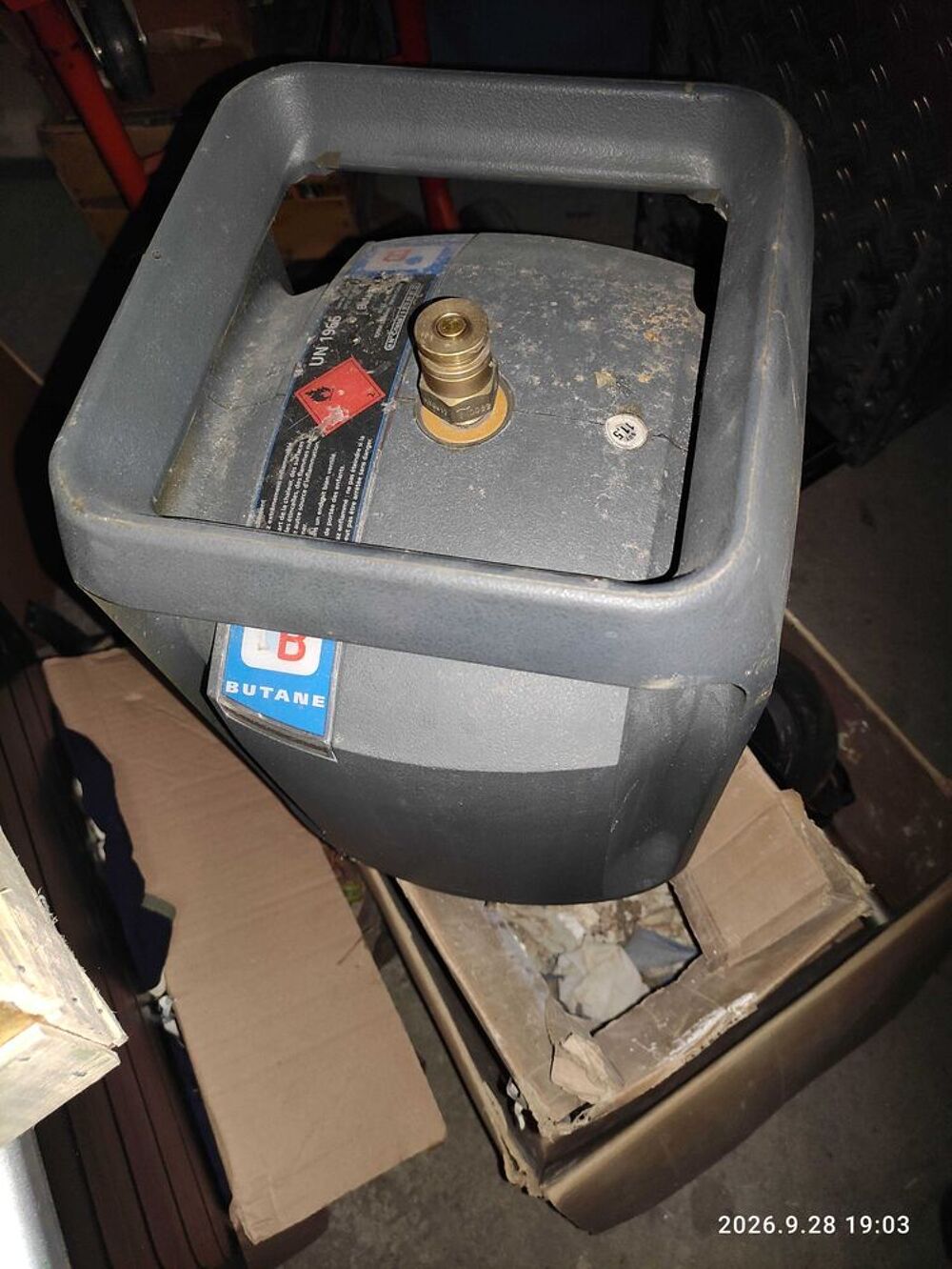 bouteille cube vide Electroménager