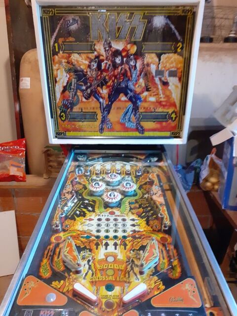 Collectionneur rach�te vieux flipper 500 Albi (81)