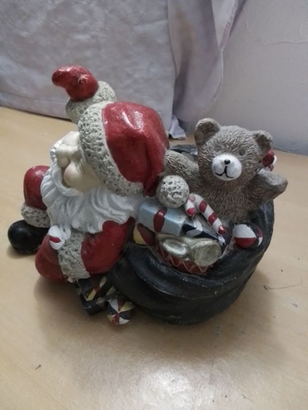 P&egrave;re No&euml;l en c&eacute;ramique Décoration