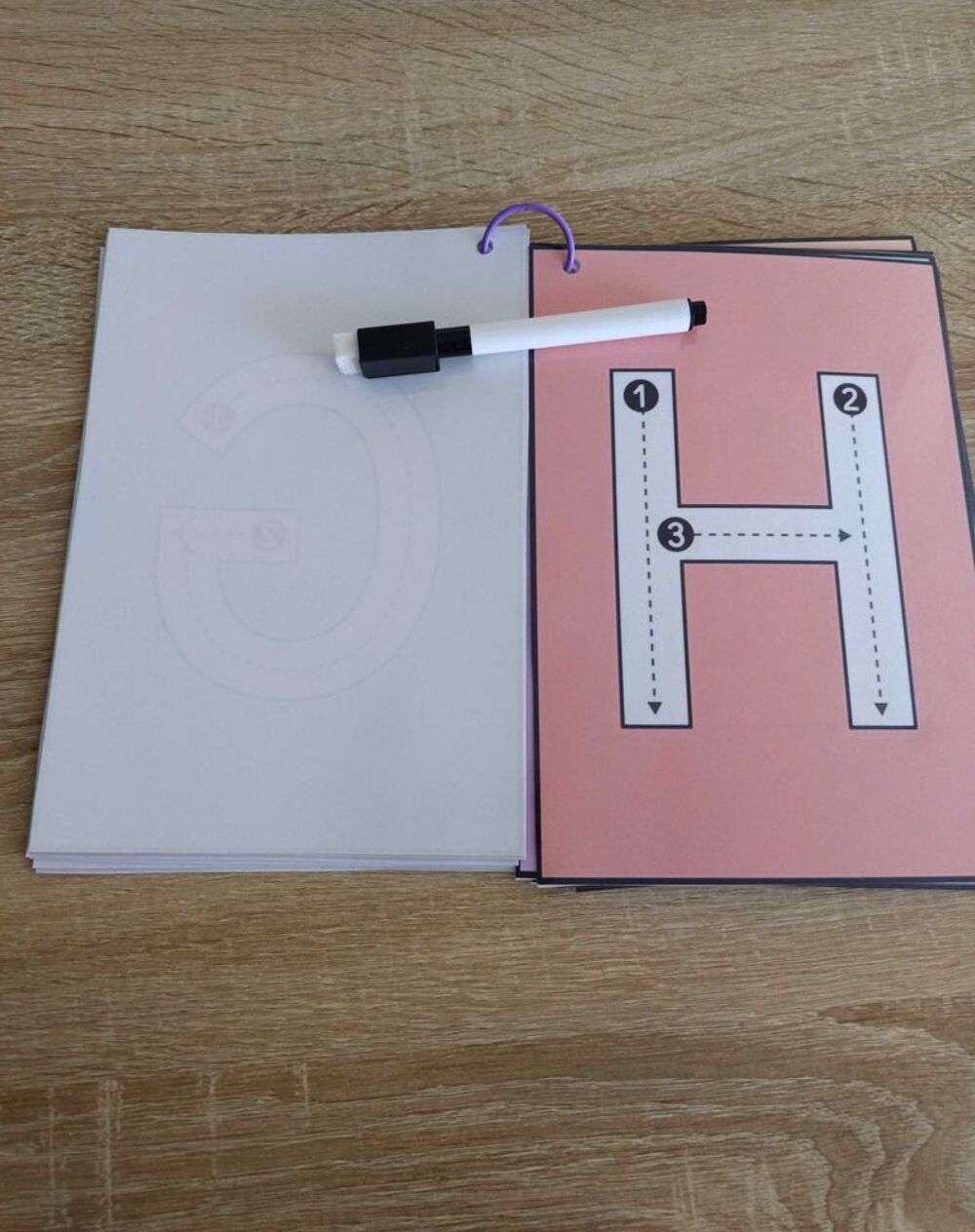Montessori l'alphabet en majuscule Jeux / jouets
