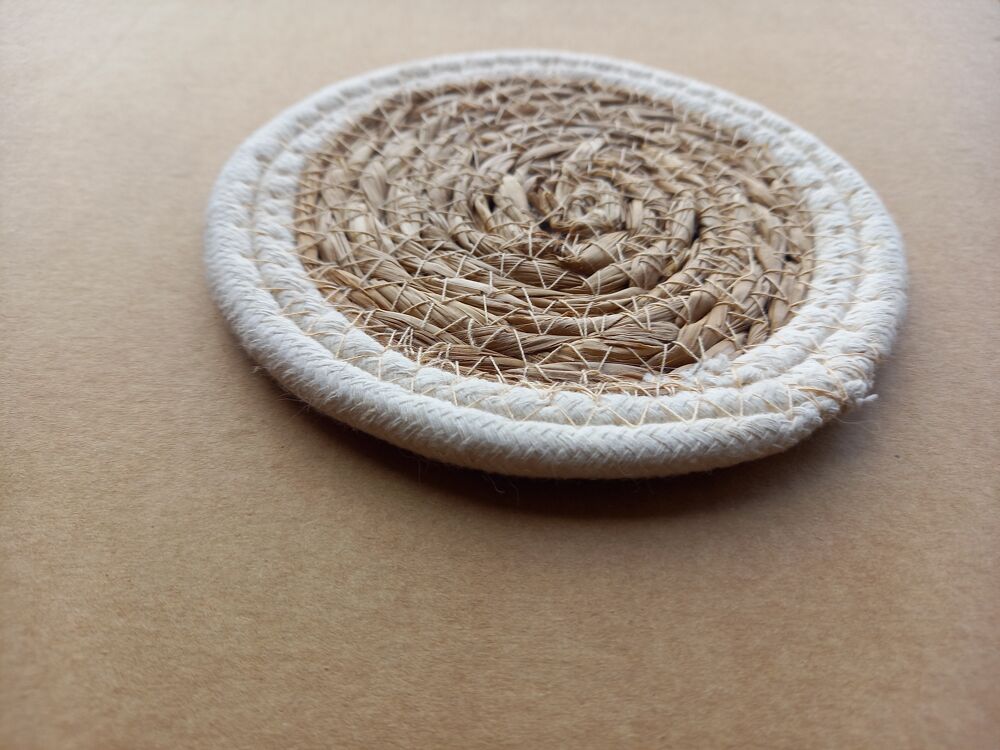 Dessous de plat en paille 16,5cm Décoration
