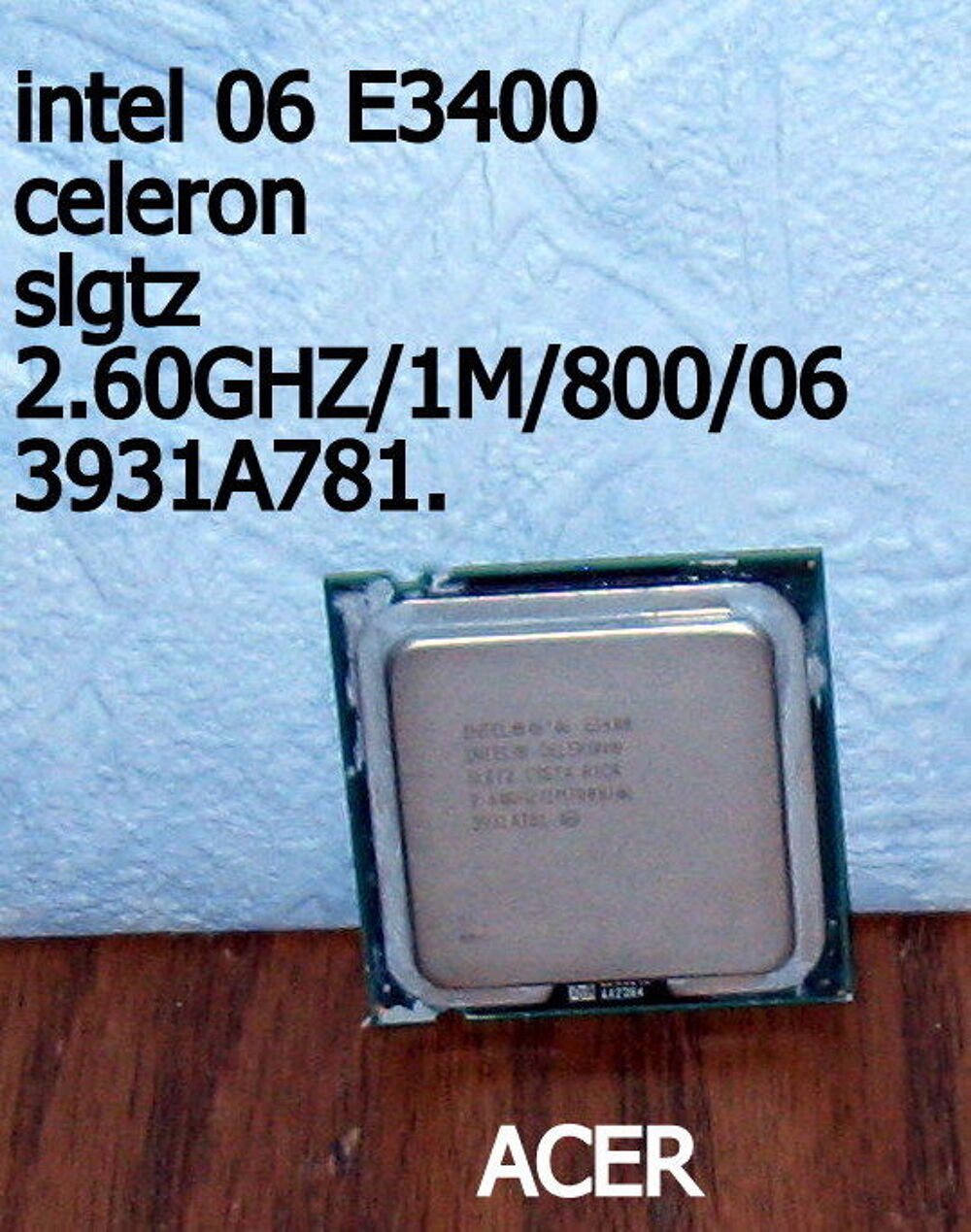 carte mere ACER complete elle fonctionne. Matériel informatique