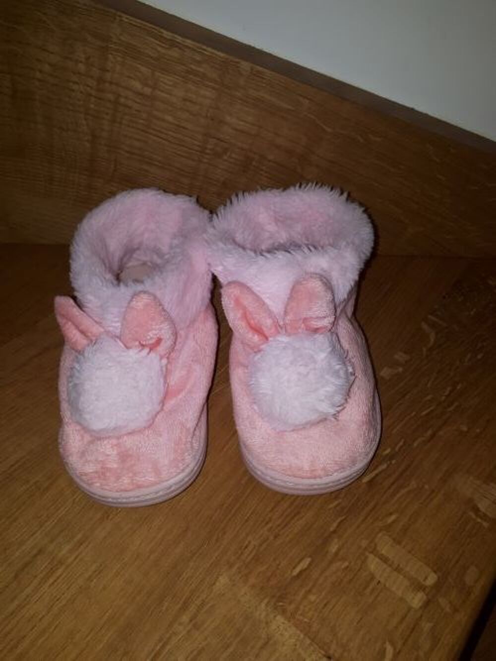 Chaussons rose marque la Halle taille 30 &agrave; 31 Chaussures enfants