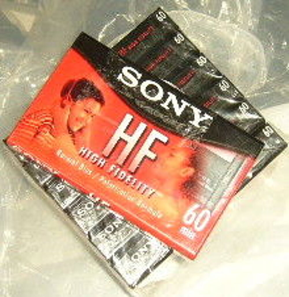 7 cassettes audio HF SONY 60mn neuves Audio et hifi
