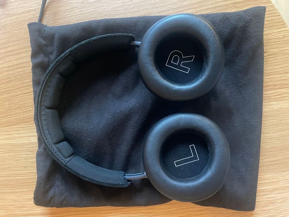 Casque Bang&amp;Olufsen H9 3eme g&eacute;n&eacute;ration, cuir noir mat Audio et hifi