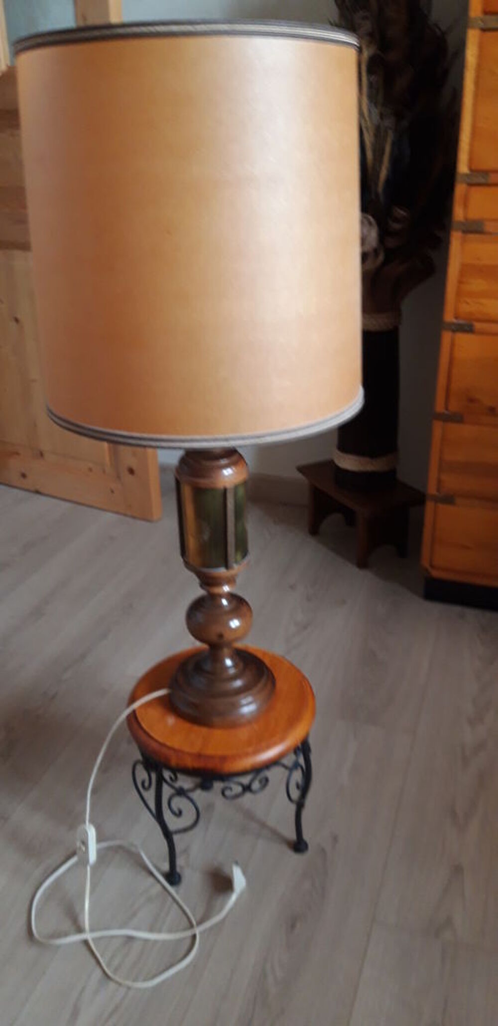 lampe rustique Décoration