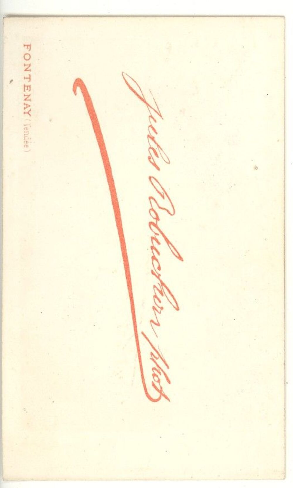 Cdv Religieux Pr&ecirc;tre Photographe Jules Robuchon &agrave; Fontenay 