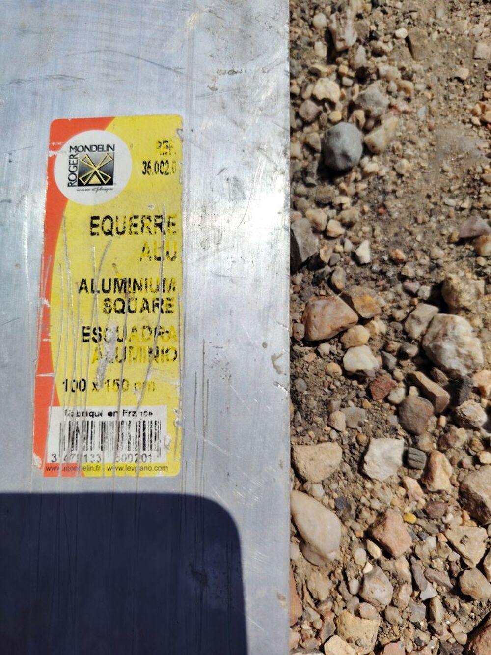 equerre aluminium1.5m x 1 m mondelin Bricolage