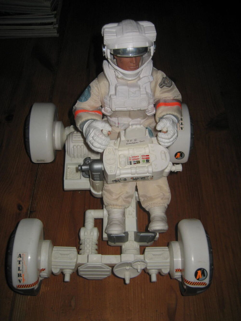 ACTION MAN COSMONAUTE + buggy lunaire MISSION SPACIALE 1997 HASBRO Jeux / jouets