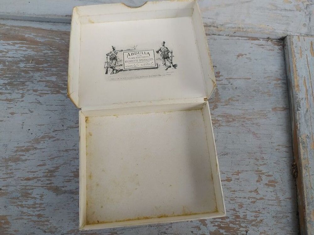 Ancienne Boite Publicitaire Cigarettes Abdulla Turkish 