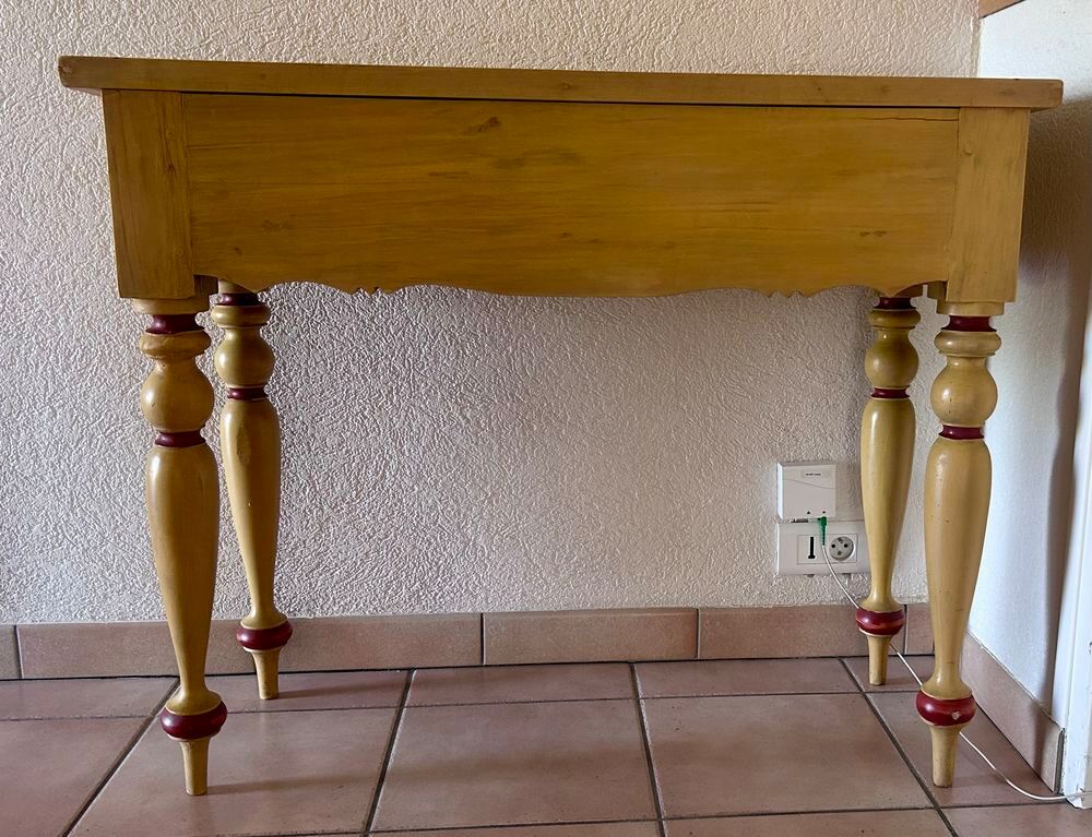 Ensemble commode et miroir ovale, style campagnard Meubles