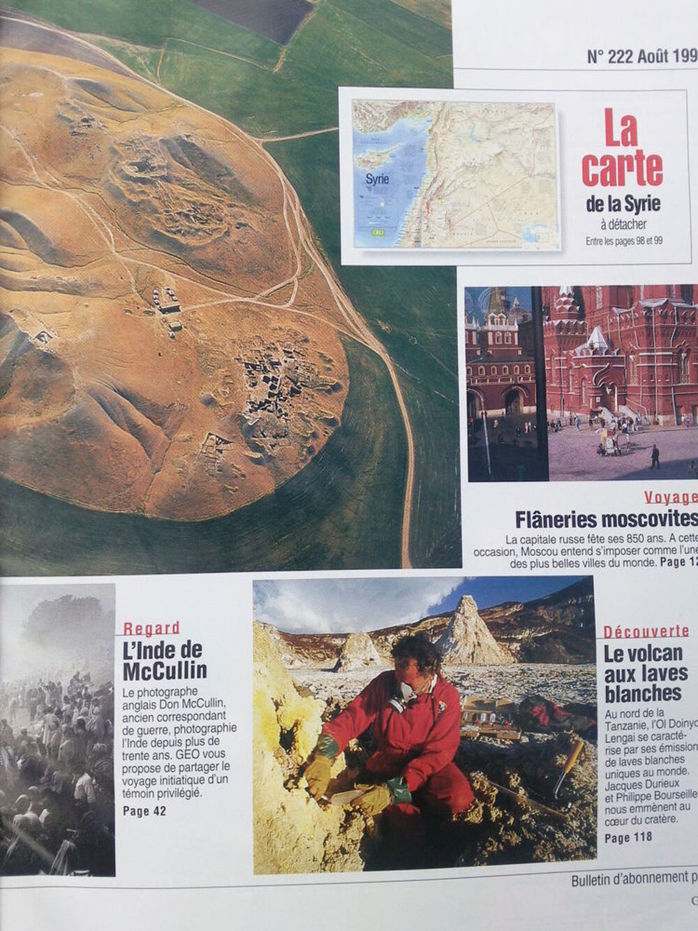 GEO N&deg;222 La Syrie Livres et BD