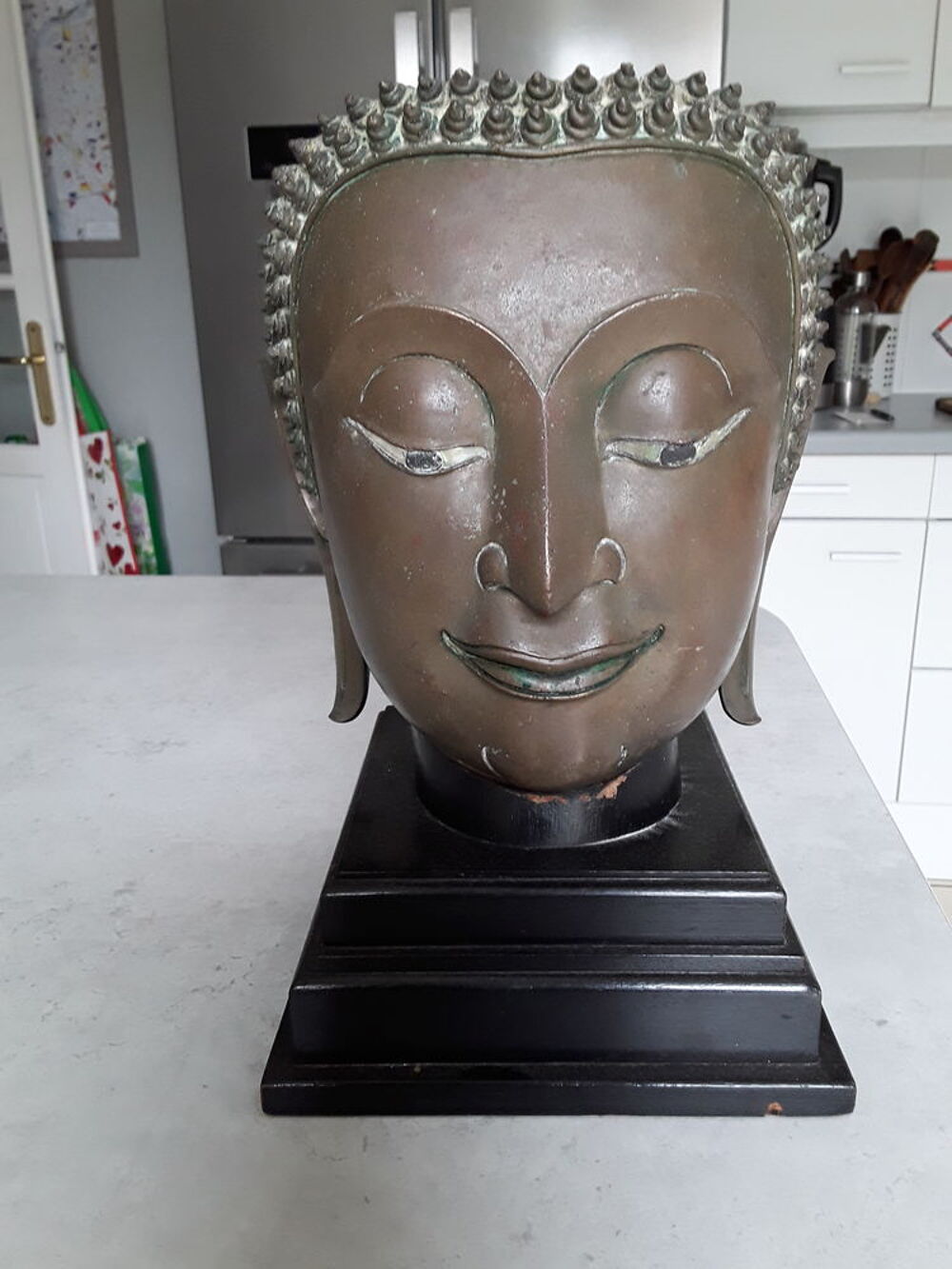 T&ecirc;te de Bouddha Décoration