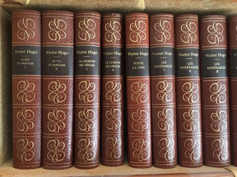   Victor Hugo Oeuvre COLLECTION COMPLETE 38 VOLUMES 