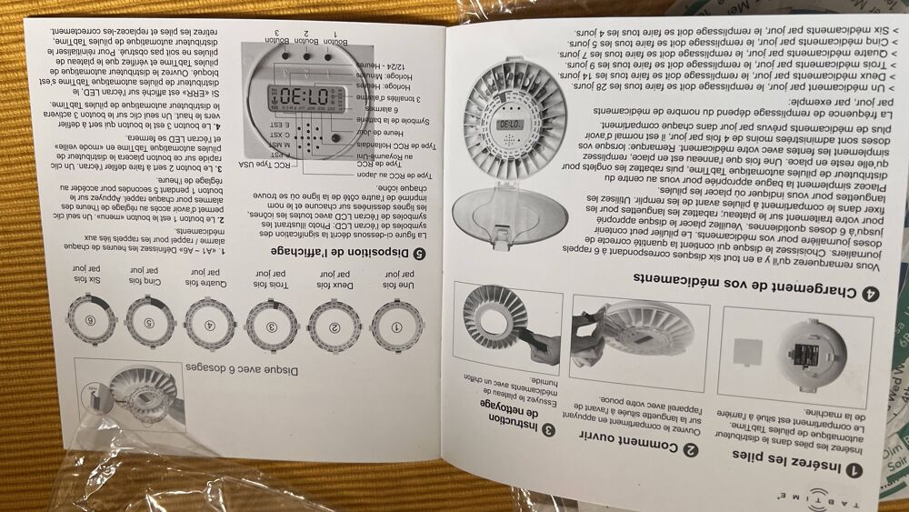 distributeur automatique de pilules TabTime Electroménager