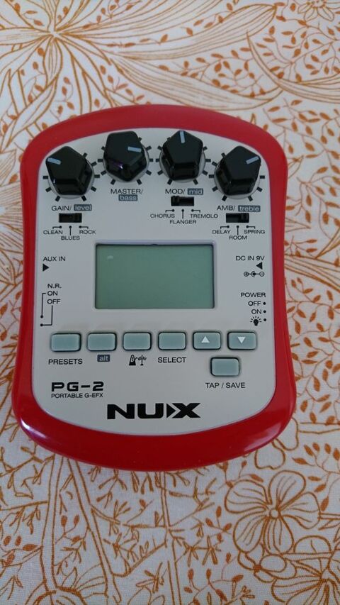 Mini effet pour guitare lectrique NUX PG-2 30 Mrville (91)