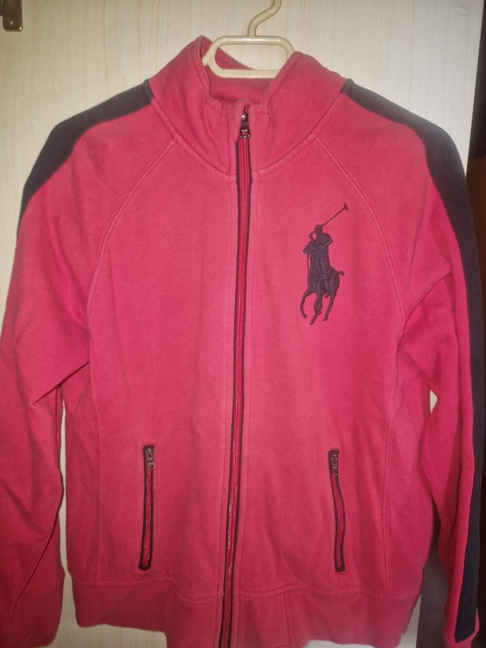 Veste ralf loren rouge Vêtements