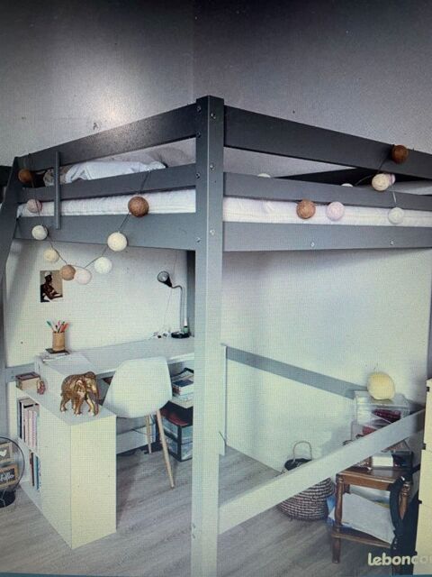 LIT MEZZANINE 140*190 QUASI NEUF 130 Crteil (94)