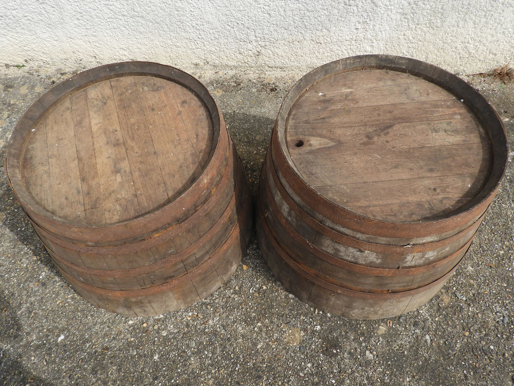 Demi barriques - Jardini&egrave;res Décoration