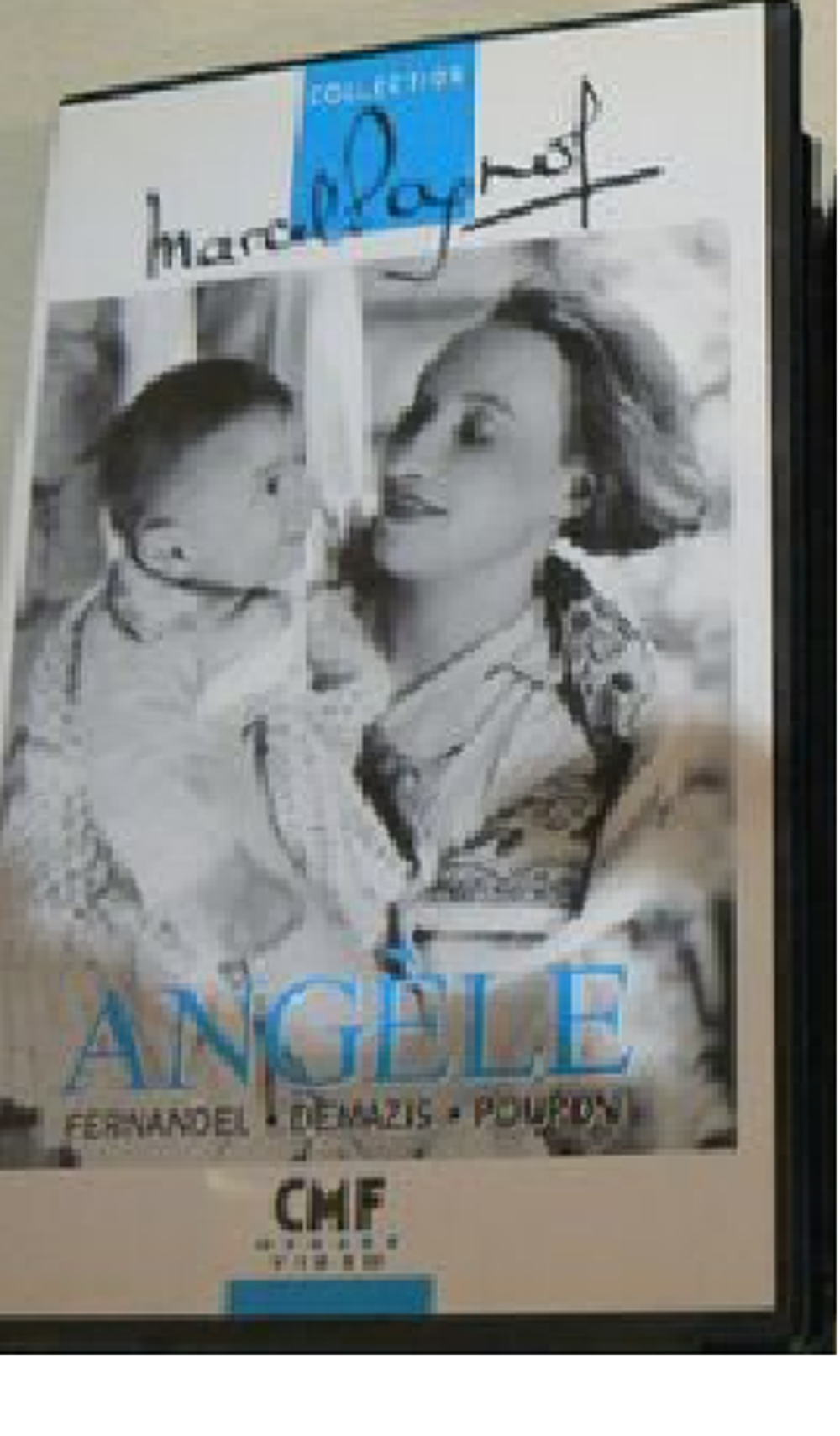 ANGELE avec fernandel et orane demazis VHS ou dvd DVD et blu-ray