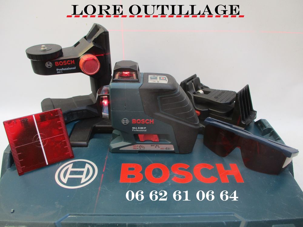 BOSCH GLL 3-80P - Laser 360&deg; Bricolage