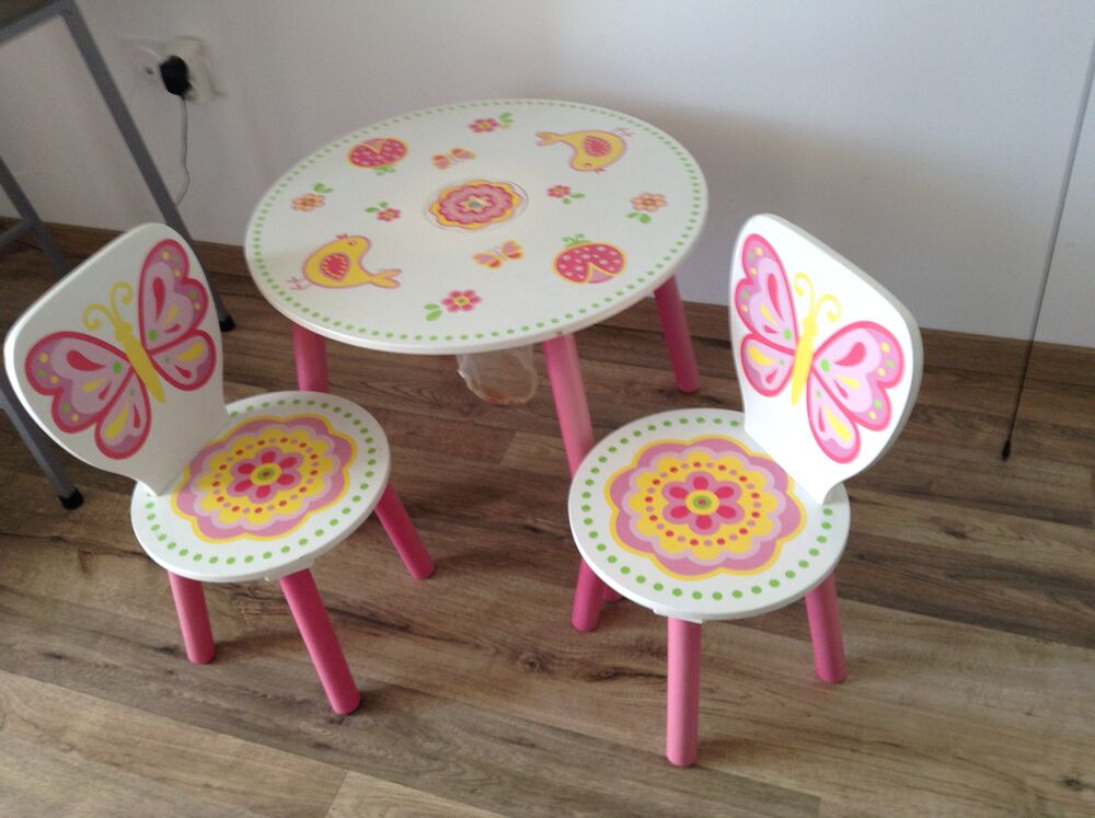 Table et chaises enfants Mobilier enfants